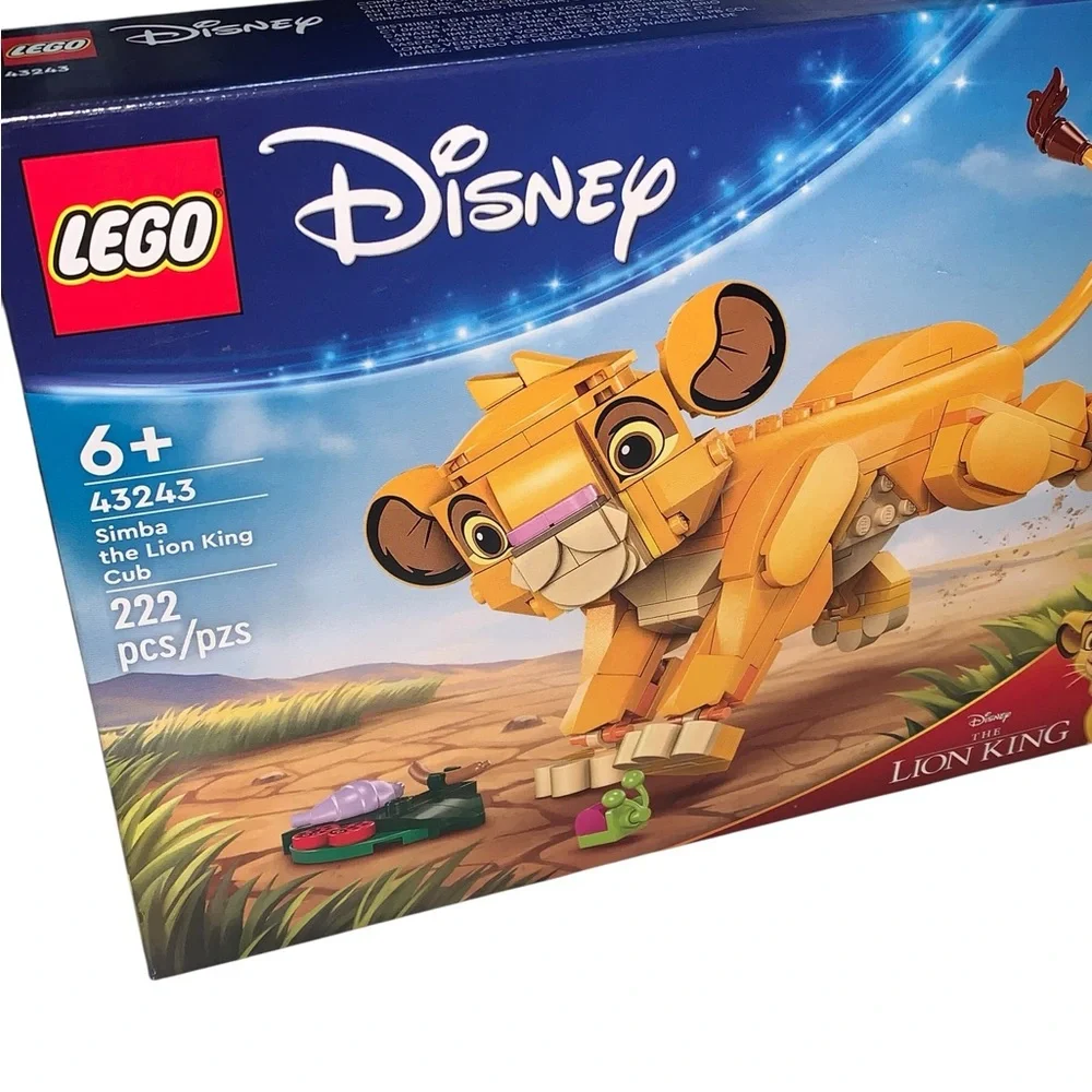 LEGO Disney Simba The Lion King Cub Building Set 43243 (222 Pieces) Age 6+ New - Picture 7 of 8